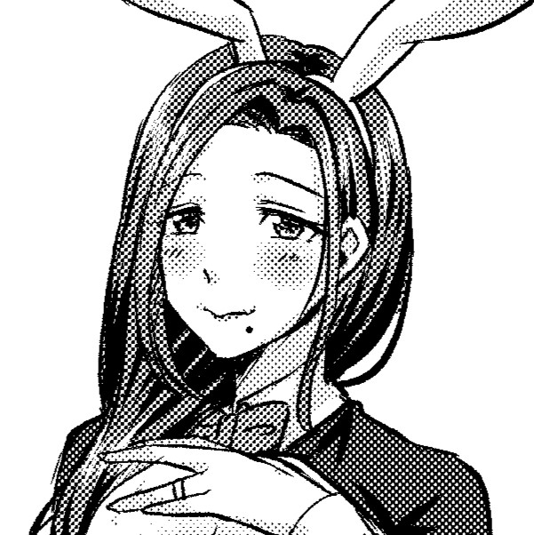 人妻バニーマンガのヒロイン設定画公開!