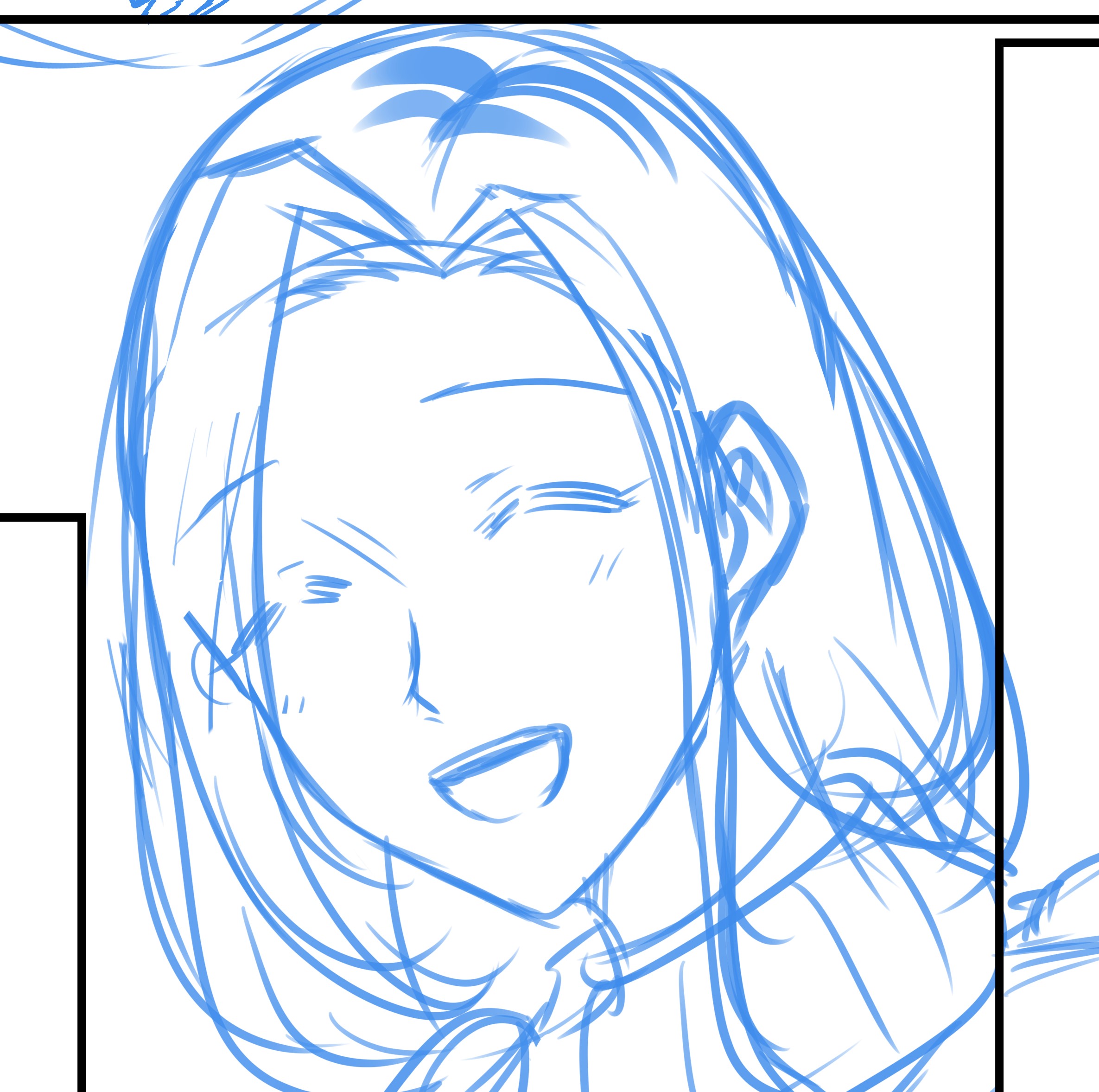 人妻逆バニー漫画ラフ画公開!
